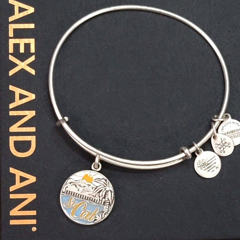 Alex and Ani Southern California Charm Bangle Bracelet